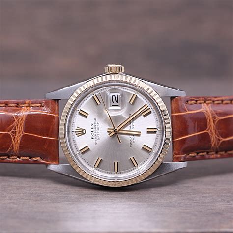 how to adjust rolex strap|rolex datejust on leather strap.